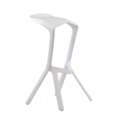 Барный стул Barneo N-227 Miura белый в Полевском - polevskoy.mebel24.online | фото