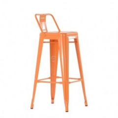 Барный стул Barneo N-242 Tolix Style 2003 Оранжевый в Полевском - polevskoy.mebel24.online | фото 1