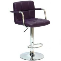 Барный стул Barneo N-69 Kruger Arm Фиолетовый в Полевском - polevskoy.mebel24.online | фото