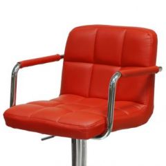 Барный стул Barneo N-69 Kruger Arm Красный в Полевском - polevskoy.mebel24.online | фото 2
