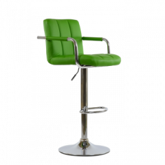 Барный стул Barneo N-69 Kruger Arm Зеленый в Полевском - polevskoy.mebel24.online | фото 1