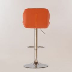 Барный стул Barneo N-85 Diamond оранжевый в Полевском - polevskoy.mebel24.online | фото 3