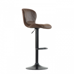 Барный стул Barneo N-86 Time / Black / VPU Brown Vintage коричневый винтаж PK970-18 в Полевском - polevskoy.mebel24.online | фото