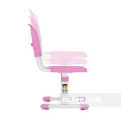 Комплект парта + стул трансформеры Cantare Pink в Полевском - polevskoy.mebel24.online | фото 7