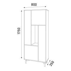 Гостиная Лабиринт (Модульная) в Полевском - polevskoy.mebel24.online | фото 9