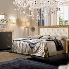 Комод Тиффани Premium черная/золото (ТФКМ-1(П) в Полевском - polevskoy.mebel24.online | фото 2