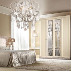 Комод Тиффани штрих-лак/серебро (ТФКМ-1) в Полевском - polevskoy.mebel24.online | фото 2