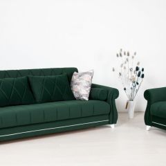 Комплект Роуз ТД 411 диван-кровать + кресло + комплект подушек в Полевском - polevskoy.mebel24.online | фото 1
