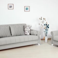 Комплект Роуз ТД 414 диван-кровать + кресло + комплект подушек в Полевском - polevskoy.mebel24.online | фото 1