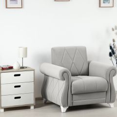 Комплект Роуз ТД 414 диван-кровать + кресло + комплект подушек в Полевском - polevskoy.mebel24.online | фото 2