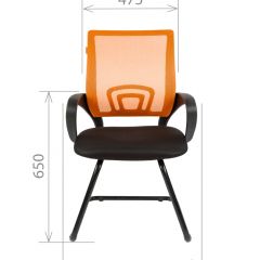 Кресло для оператора CHAIRMAN 696 V (ткань TW-11/сетка TW-01) в Полевском - polevskoy.mebel24.online | фото 5