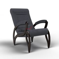 Кресло для отдыха Зельден 20-Т-ГР (тканьвенге) ГРАФИТ в Полевском - polevskoy.mebel24.online | фото