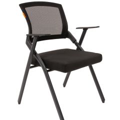 Кресло для посетителей CHAIRMAN NEXX (ткань стандарт черный/сетка DW-01) в Полевском - polevskoy.mebel24.online | фото