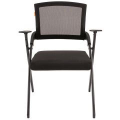 Кресло для посетителей CHAIRMAN NEXX (ткань стандарт черный/сетка DW-01) в Полевском - polevskoy.mebel24.online | фото 2