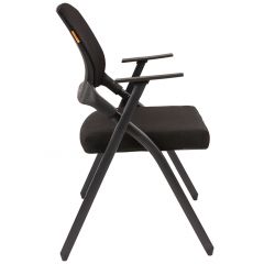 Кресло для посетителей CHAIRMAN NEXX (ткань стандарт черный/сетка DW-01) в Полевском - polevskoy.mebel24.online | фото 3