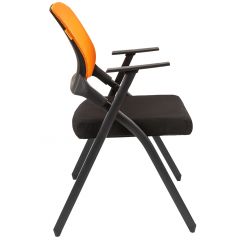 Кресло для посетителей CHAIRMAN NEXX (ткань стандарт черный/сетка DW-66) в Полевском - polevskoy.mebel24.online | фото 3