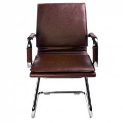 Кресло для посетителя Бюрократ CH-993-Low-V/Brown коричневый в Полевском - polevskoy.mebel24.online | фото 4