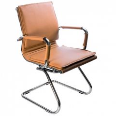 Кресло для посетителя Бюрократ CH-993-Low-V/Camel светло-коричневый в Полевском - polevskoy.mebel24.online | фото