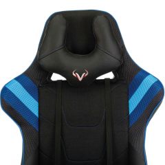 Кресло игровое Бюрократ VIKING 4 AERO BLUE черный/синий в Полевском - polevskoy.mebel24.online | фото 6