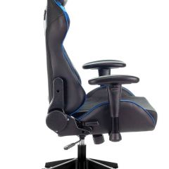 Кресло игровое Бюрократ VIKING 4 AERO BLUE черный/синий в Полевском - polevskoy.mebel24.online | фото 8