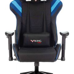 Кресло игровое Бюрократ VIKING 4 AERO BLUE черный/синий в Полевском - polevskoy.mebel24.online | фото 3