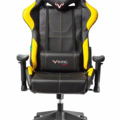 Кресло игровое Бюрократ VIKING 5 AERO YELLOW черный/желтый в Полевском - polevskoy.mebel24.online | фото 3