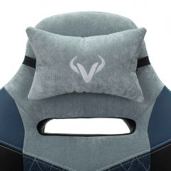 Кресло игровое Бюрократ VIKING 6 KNIGHT BL FABRIC синий в Полевском - polevskoy.mebel24.online | фото 7