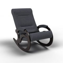 Кресло-качалка Вилла 11-Т-ГР (тканьвенге) ГРАФИТ в Полевском - polevskoy.mebel24.online | фото 1
