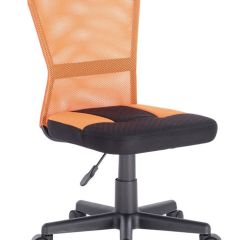 Кресло компактное BRABIX "Smart MG-313" черное/оранжевое, 531844 в Полевском - polevskoy.mebel24.online | фото