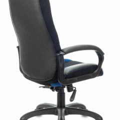 Кресло компьютерное BRABIX PREMIUM "Rapid GM-102" (экокожа/ткань, черное/синее) 532106 в Полевском - polevskoy.mebel24.online | фото 4