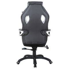 Кресло компьютерное BRABIX Techno Pro GM-003 (экокожа черное/серое, вставки серые) 531814 в Полевском - polevskoy.mebel24.online | фото 8