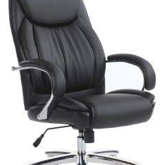 Кресло офисное BRABIX "Advance EX-575" (хром/экокожа/черное) 531825 в Полевском - polevskoy.mebel24.online | фото 2