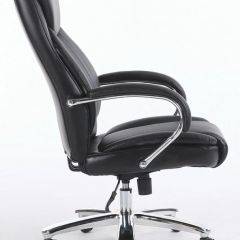 Кресло офисное BRABIX "Advance EX-575" (хром/экокожа/черное) 531825 в Полевском - polevskoy.mebel24.online | фото 3