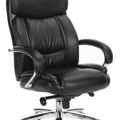 Кресло офисное BRABIX "Direct EX-580" (хром/рециклированная кожа/черное) 531824 в Полевском - polevskoy.mebel24.online | фото 2