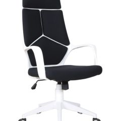 Кресло офисное BRABIX PREMIUM "Prime EX-515" (пластик белый, ткань, черное) 531812 в Полевском - polevskoy.mebel24.online | фото