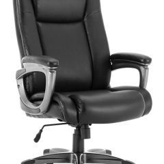 Кресло офисное BRABIX PREMIUM "Solid HD-005" (рециклированная кожа, черное) 531941 в Полевском - polevskoy.mebel24.online | фото