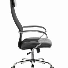 Кресло офисное BRABIX PREMIUM "Stalker EX-608 CH" (хром, ткань-сетка/кожзам, черное) 532091 в Полевском - polevskoy.mebel24.online | фото 2