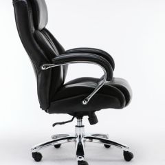 Кресло офисное BRABIX PREMIUM "Status HD-003" (хром, черное) 531821 в Полевском - polevskoy.mebel24.online | фото 3