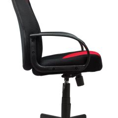 Кресло офисное BRABIX "City EX-512", ткань черная/красная, TW, 531408 в Полевском - polevskoy.mebel24.online | фото 3