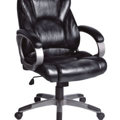 Кресло офисное BRABIX "Eldorado EX-504", экокожа, черное, 530874 в Полевском - polevskoy.mebel24.online | фото
