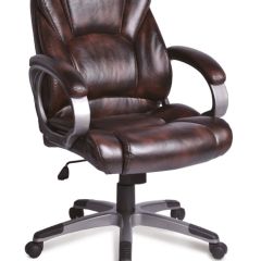 Кресло офисное BRABIX "Eldorado EX-504" (коричневое) 530875 в Полевском - polevskoy.mebel24.online | фото 1