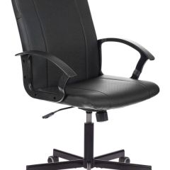 Кресло офисное BRABIX "Simple EX-521" (экокожа, черное) 532103 в Полевском - polevskoy.mebel24.online | фото