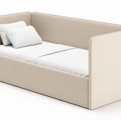 Кровать-диван Leonardo 160*70 (Бежевый) + боковина в Полевском - polevskoy.mebel24.online | фото