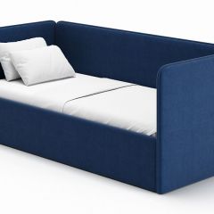 Кровать-диван Leonardo 160*70 (Синий) + боковина в Полевском - polevskoy.mebel24.online | фото