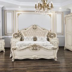 Кровать 1800 Джоконда (крем) в Полевском - polevskoy.mebel24.online | фото 6