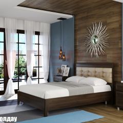 Кровать КР-2071 с мягким изголовьем в Полевском - polevskoy.mebel24.online | фото 3