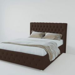 Кровать Версаль 900 без основания (экокожа коричневый) в Полевском - polevskoy.mebel24.online | фото