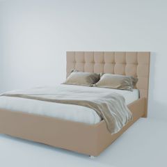 Кровать Венеция с ПМ 900 (велюр серый) в Полевском - polevskoy.mebel24.online | фото 2