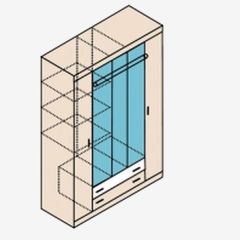 НИКА Н13 Шкаф для одежды в Полевском - polevskoy.mebel24.online | фото 5