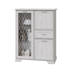 НИКОЛЬ Комод с 1 ст.дв., 2 гл.дв, 1 ящика в Полевском - polevskoy.mebel24.online | фото